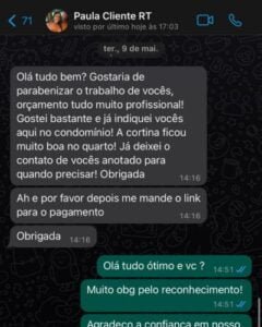 RT Persianas - Depoimentos